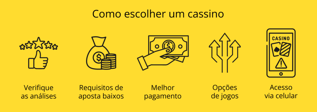 como escolher um cassino