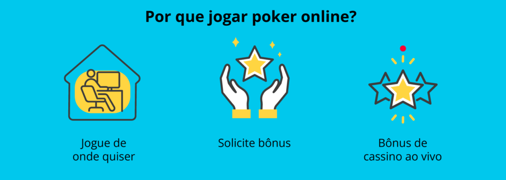 Por que jogar poker online