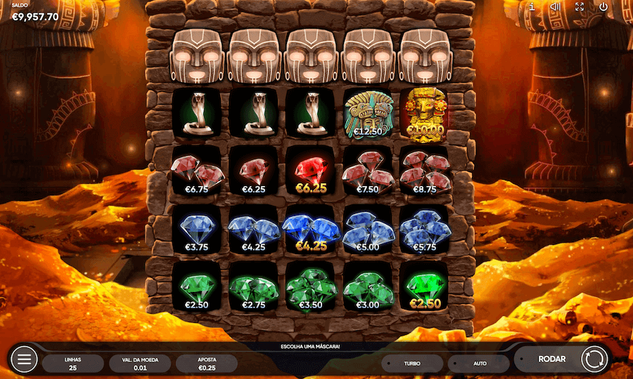 Caça ao tesouro Crystal Skull slot Endorphina