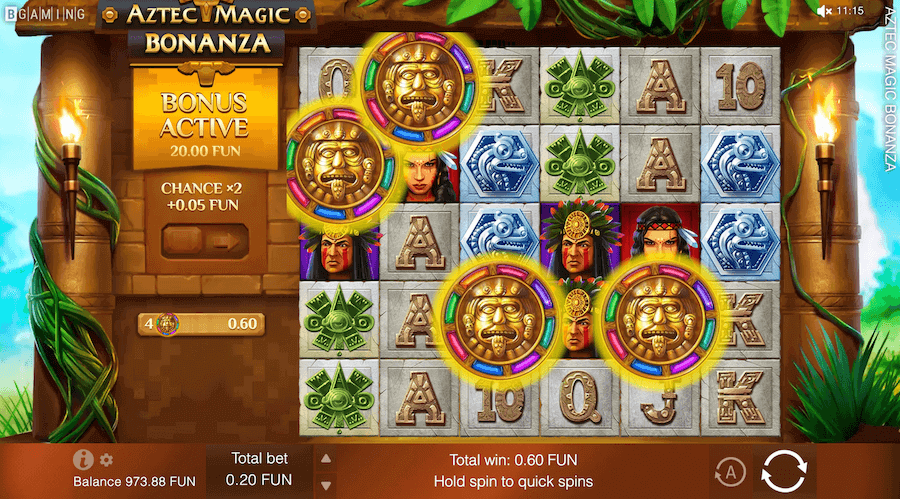 Grade Aztec Magic Bonanza slot BGaming