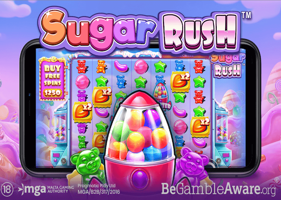 Sugar Rush celular Pragmatic Play