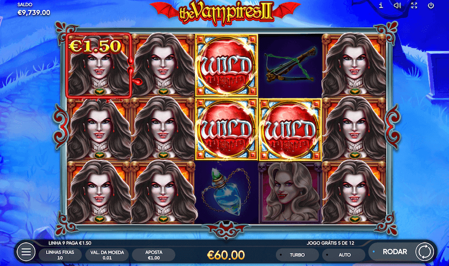 The Vampires II slot Endorphina