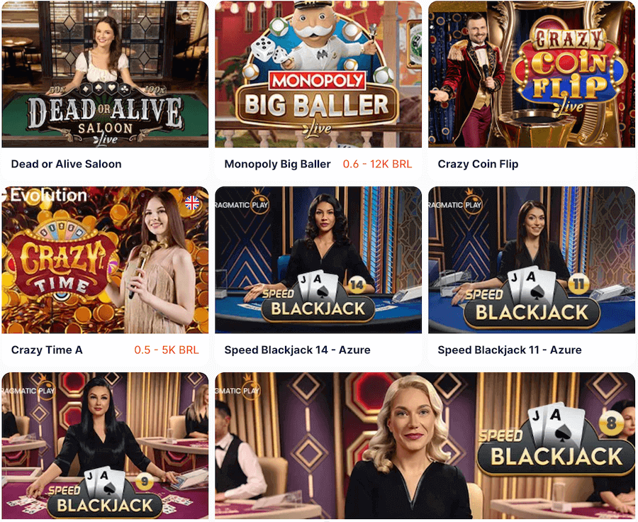 jogos de cassino ao vivo Rocketbets