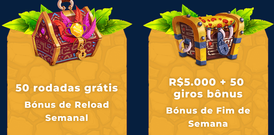 Bônus fim de semana e semanal Wazamba