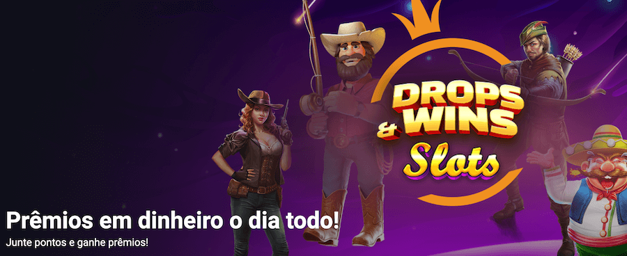 Drops e Wins no Betano