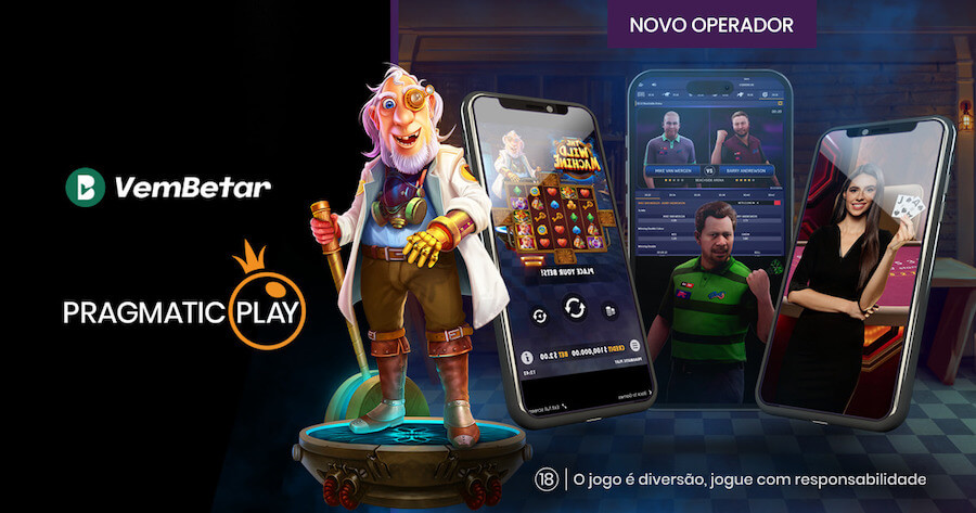 Pragmatic Play fecha parceria com site brasileiro Vem Betar
